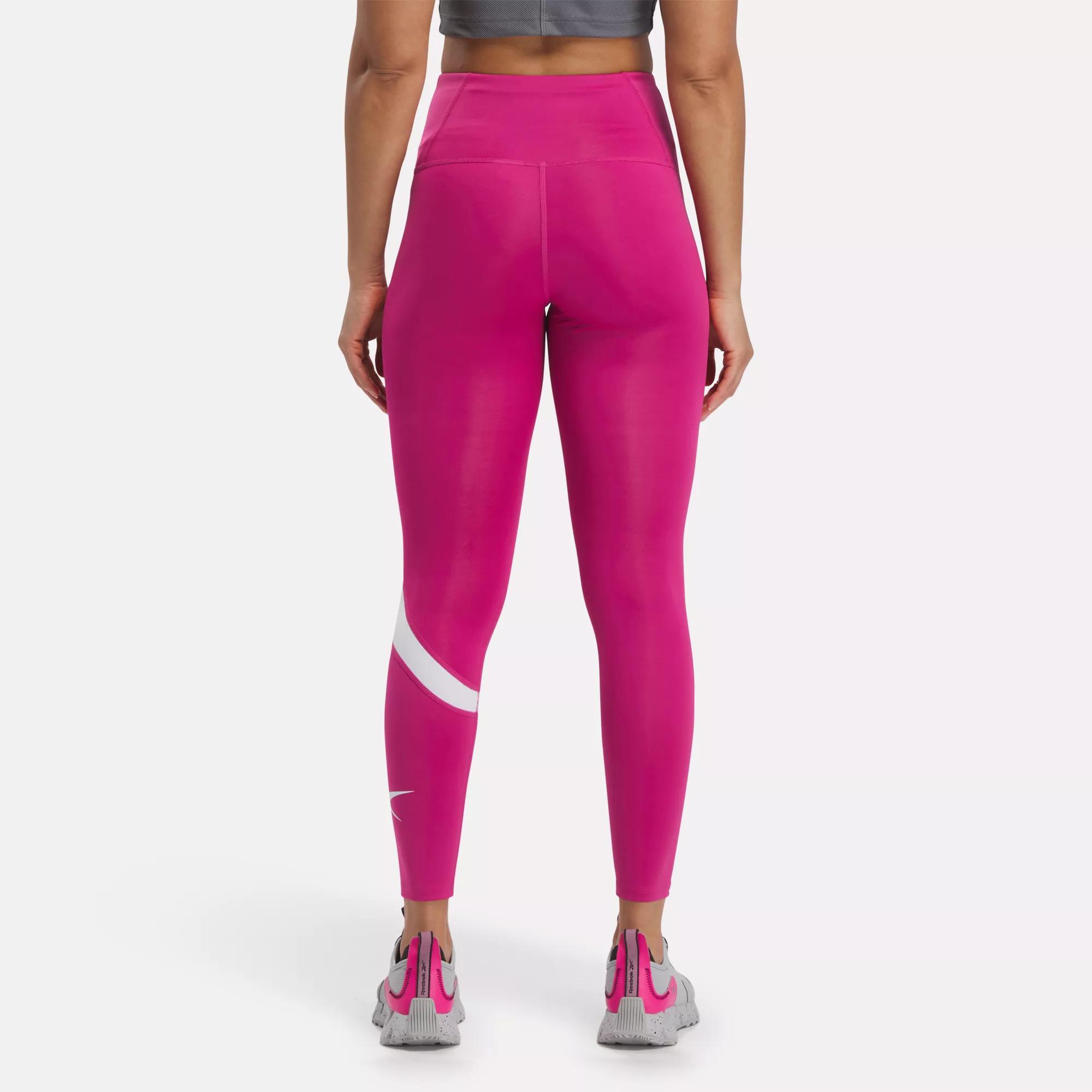Workout Ready Vector Leggings - Semi Proud Pink