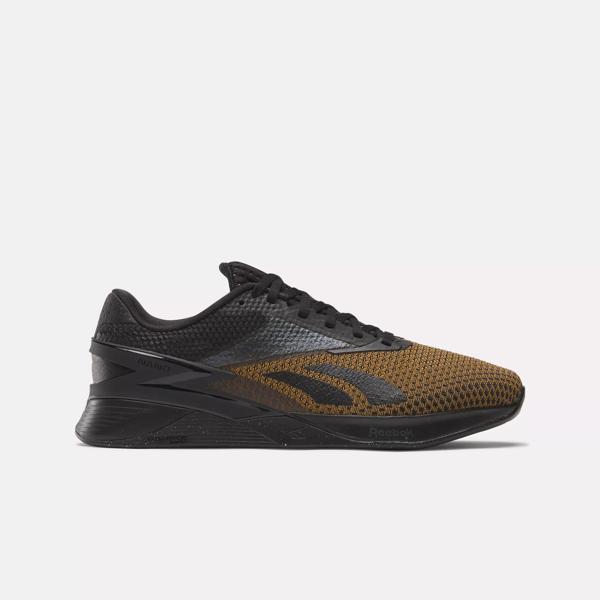 Reebok black running shoes online