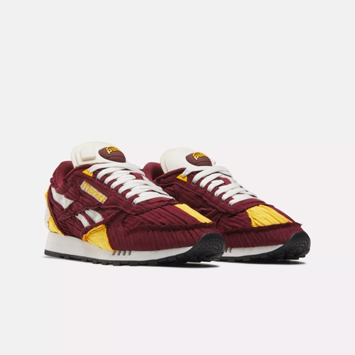 Burgundy reebok clearance