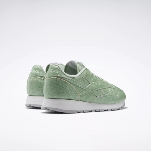 Pretty Green Leather Trainer White - 80s Casual Classics