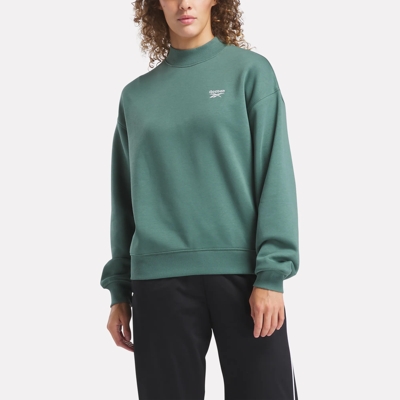 Reebok Identity SL Fleece Mock Neck Top