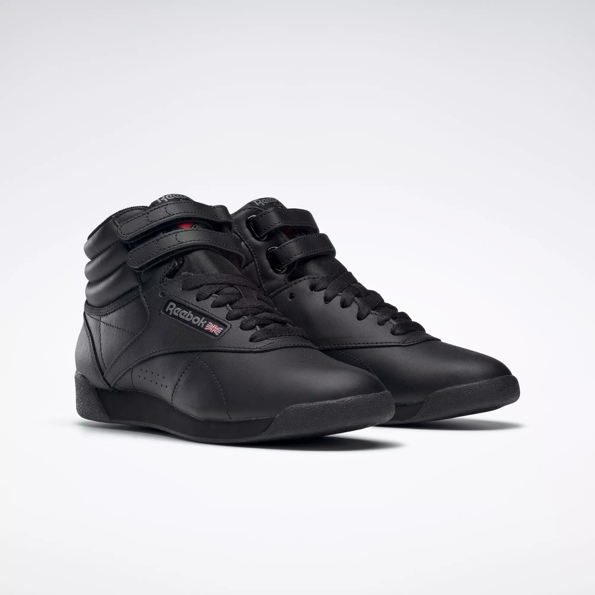 Freestyle Hi Women's Shoes - Black | Reebok