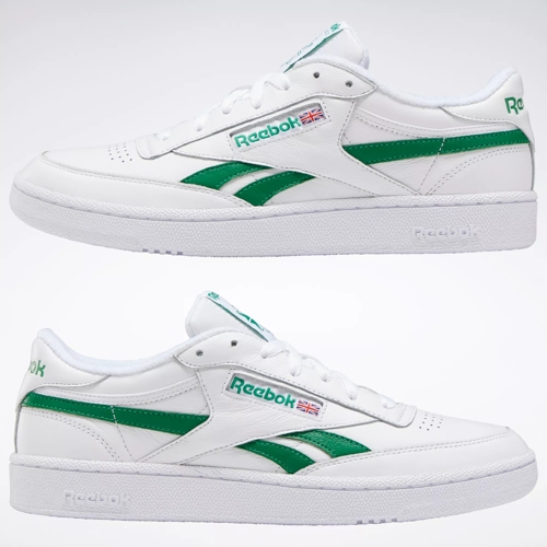 Glen / Club Green White Shoes - | / White C Revenge Reebok