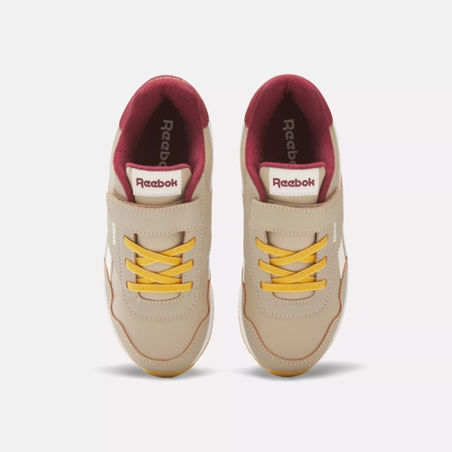 Royal Classic Jogger 3 Reebok - / Boulder Beige Preschool Shoes - / Burgundy Gold Retro Classic 