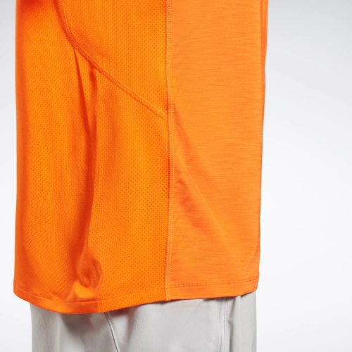 reebok dri fit t shirt orange