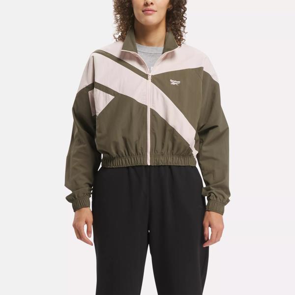 Retro track 2025 jacket women's