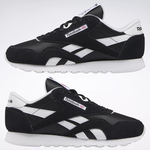 Shetland preocupación puesta de sol Classic Nylon Women's Shoes - Core Black / Ftwr White / Ftwr White | Reebok
