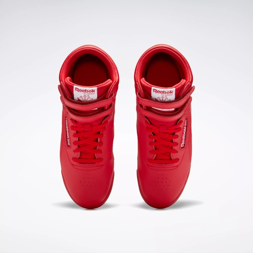 Reebok high best sale tops red