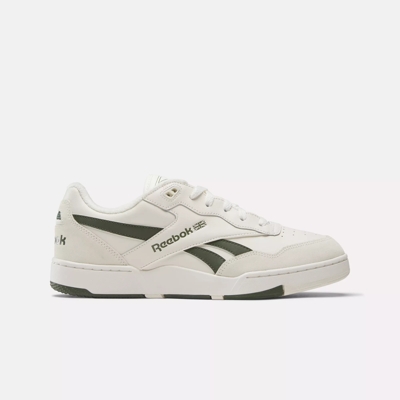 BB 4000 II Shoes Chalk Varsity Green Vintage Chalk Reebok