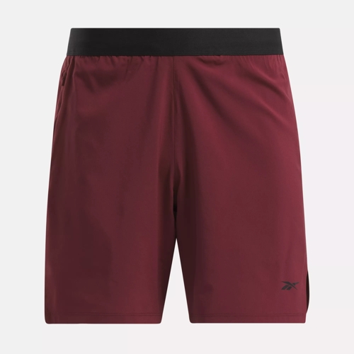 Speed 3.0 Two in One Shorts Classic Maroon Reebok