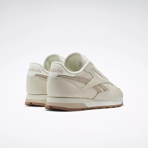 Domar Soplar cobija Classic Leather Women's Shoes - Alabaster / Modern Beige / Chalk | Reebok