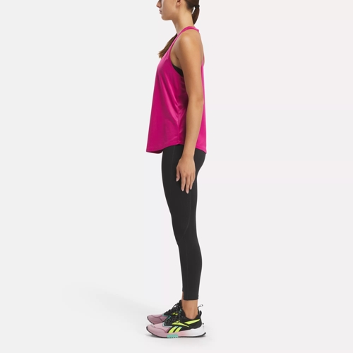 Women's Leggings Reebok Black Plain Sportswear