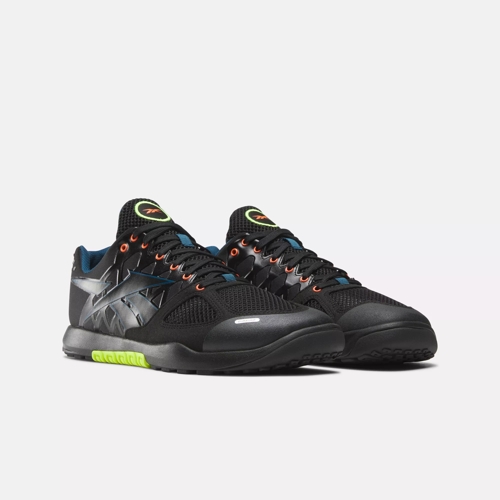 Nano 2.0 Training Shoes Black Digital Coral Digital Lime Reebok