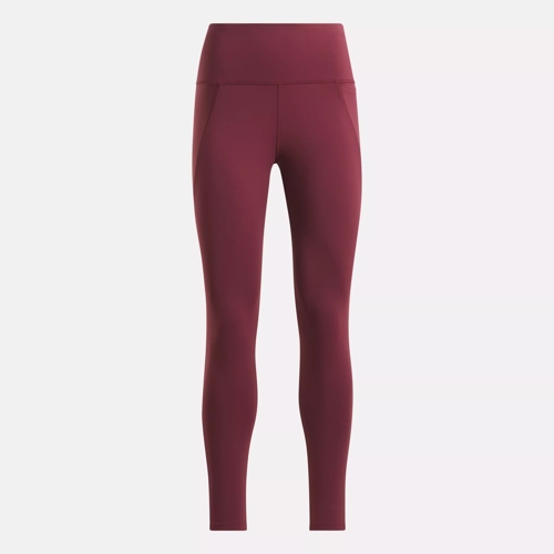 Reebok burgundy leggings online