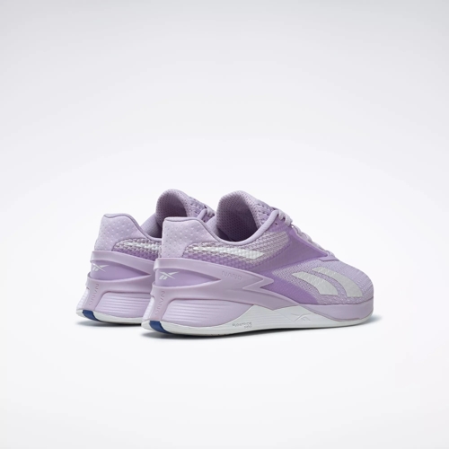 Volar cometa Higgins Comerciante itinerante Nano X3 Women's Shoes - Purple Oasis / Cold Grey / Vector Blue | Reebok