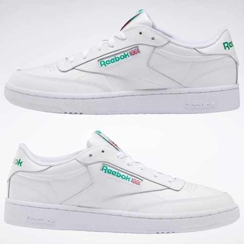 Casco Surrey excusa Club C 85 Shoes - White / Green | Reebok