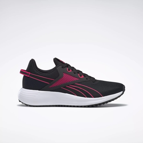 Reebok Lite Plus 3 Women's Running Shoes - Core Black Pursuit Pink / Ftwr White | Reebok
