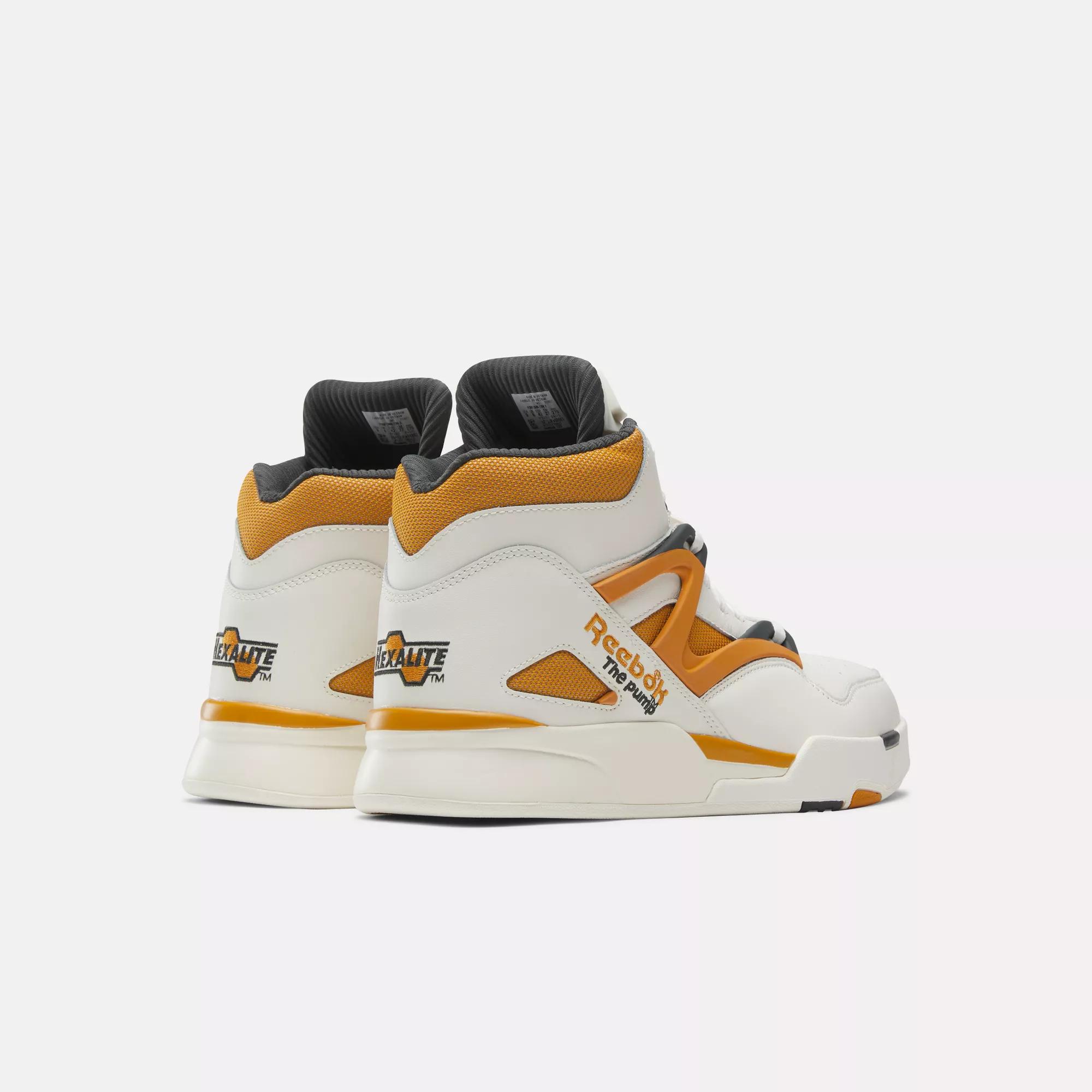 Pump Omni Zone II Shoes - Chalk / Radiant Ochre / Pure Grey 7 | Reebok