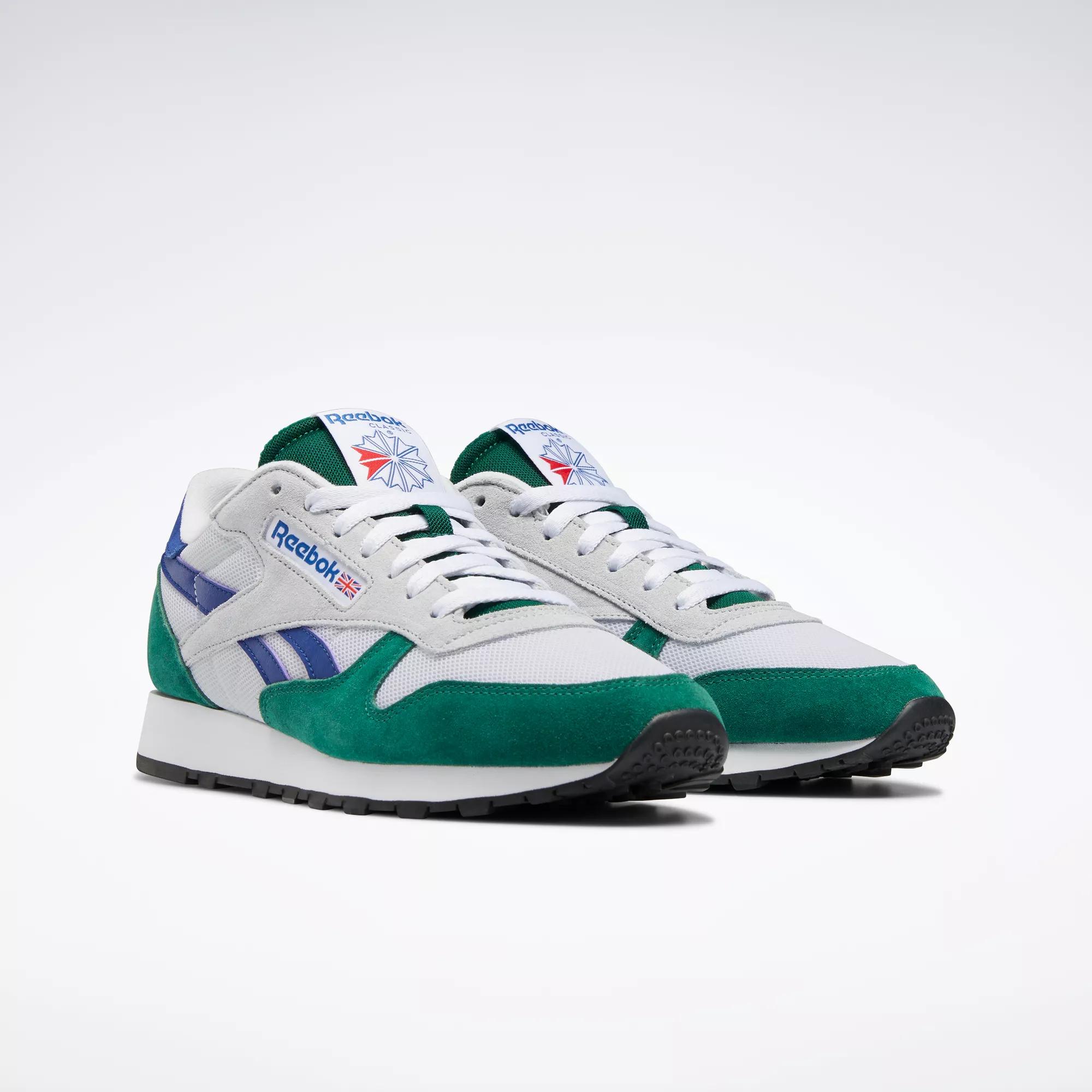 Contribución templado Reductor Classic Leather Make It Yours Shoes - Dark Green / Ftwr White / Classic  Cobalt | Reebok