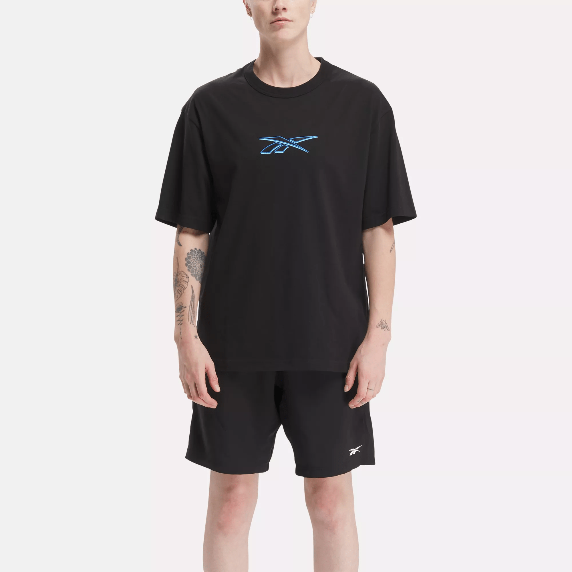 Shop Reebok Unisex Classics Uniform Back Label T-shirt In Black