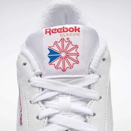 Club C Shoes - Ftwr White / Vector Red / Ftwr White | Reebok