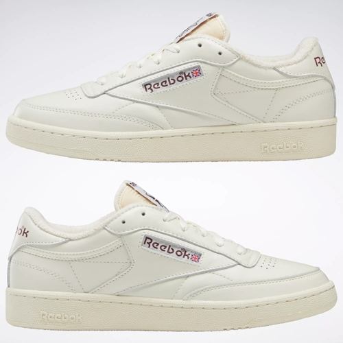 Reebok club c 85 cheap bambino rosse