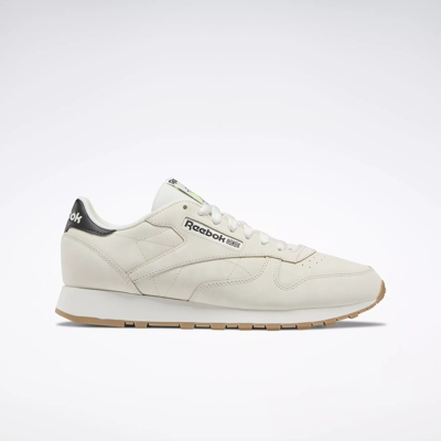 Classic Leather Shoes - Chalk / Lgh Solid Grey / Alabaster | Reebok