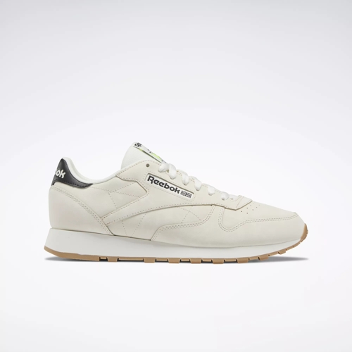 van mening zijn ervaring Afvoer Classic Leather Shoes - Alabaster / Soft Ecru / Core Black | Reebok