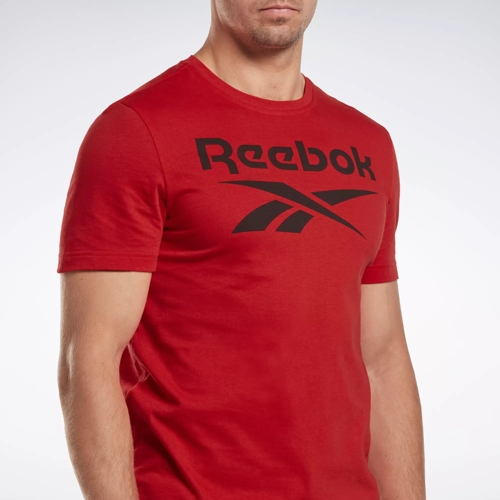 Red clearance reebok shirt