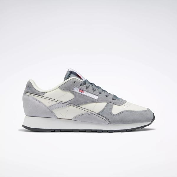 motor Propuesta alternativa Cementerio Classic Leather Make It Yours Shoes - Cold Grey 5 / Cold Grey 2 / Chalk |  Reebok