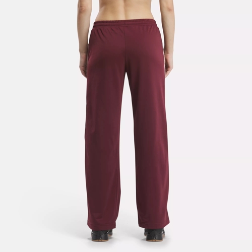 Reebok Women's Focus Track Woven Pants with Front Pockets and Back