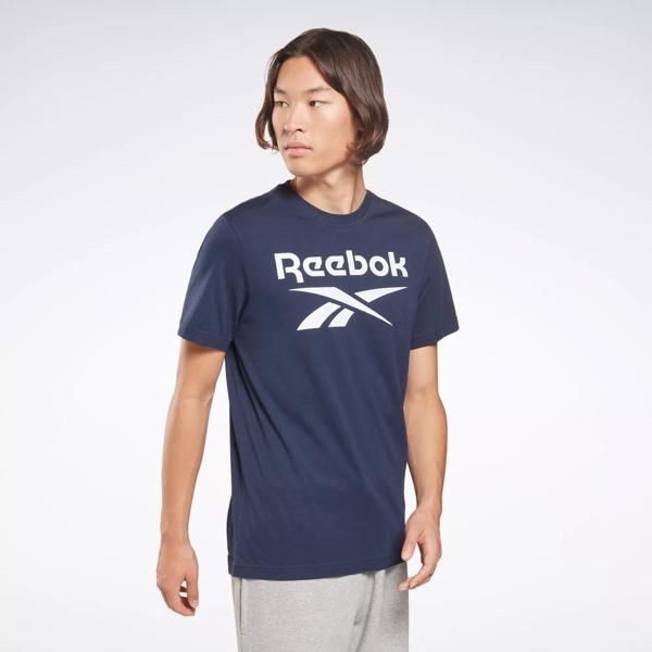 Reebok Identity Big Logo T-Shirt Vector Navy |
