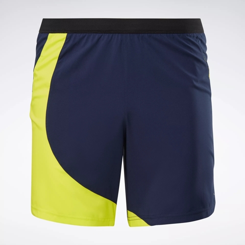 Reebok Classic cotton shorts Var FT Shorts navy blue color