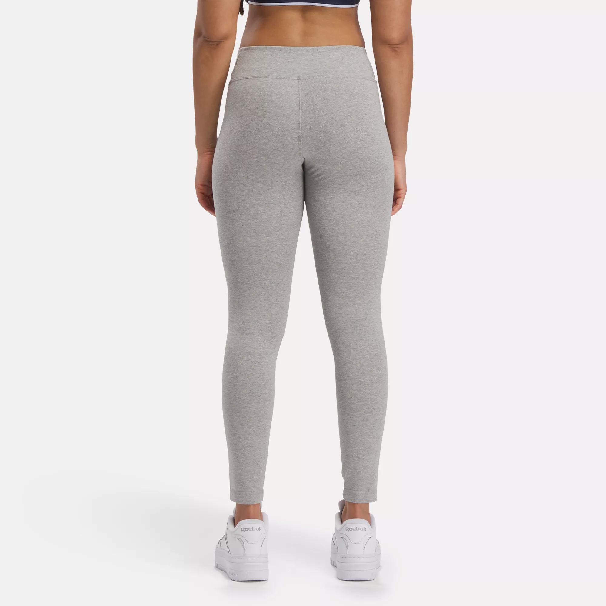 Reebok womens RI Cotton Legging TIGHTS 1 , MGREYH/WHITE, 2XS S US :  : Clothing, Shoes & Accessories