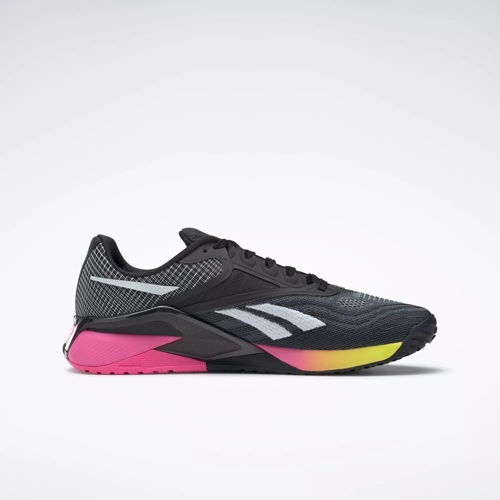 Reebok Nano X2 Men's Training Shoes Core Black / Atomic Pink / Acid Yellow | Reebok