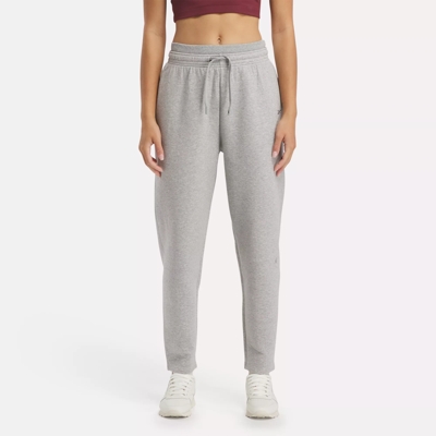 Reebok Women s DreamBlend Cotton Knit Pants XS Grey