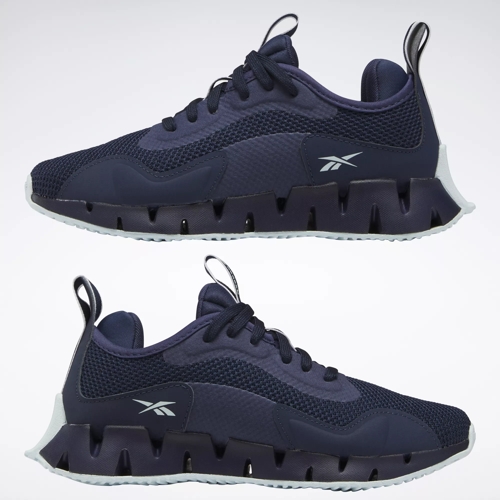 Womens navy blue reebok on sale shoes