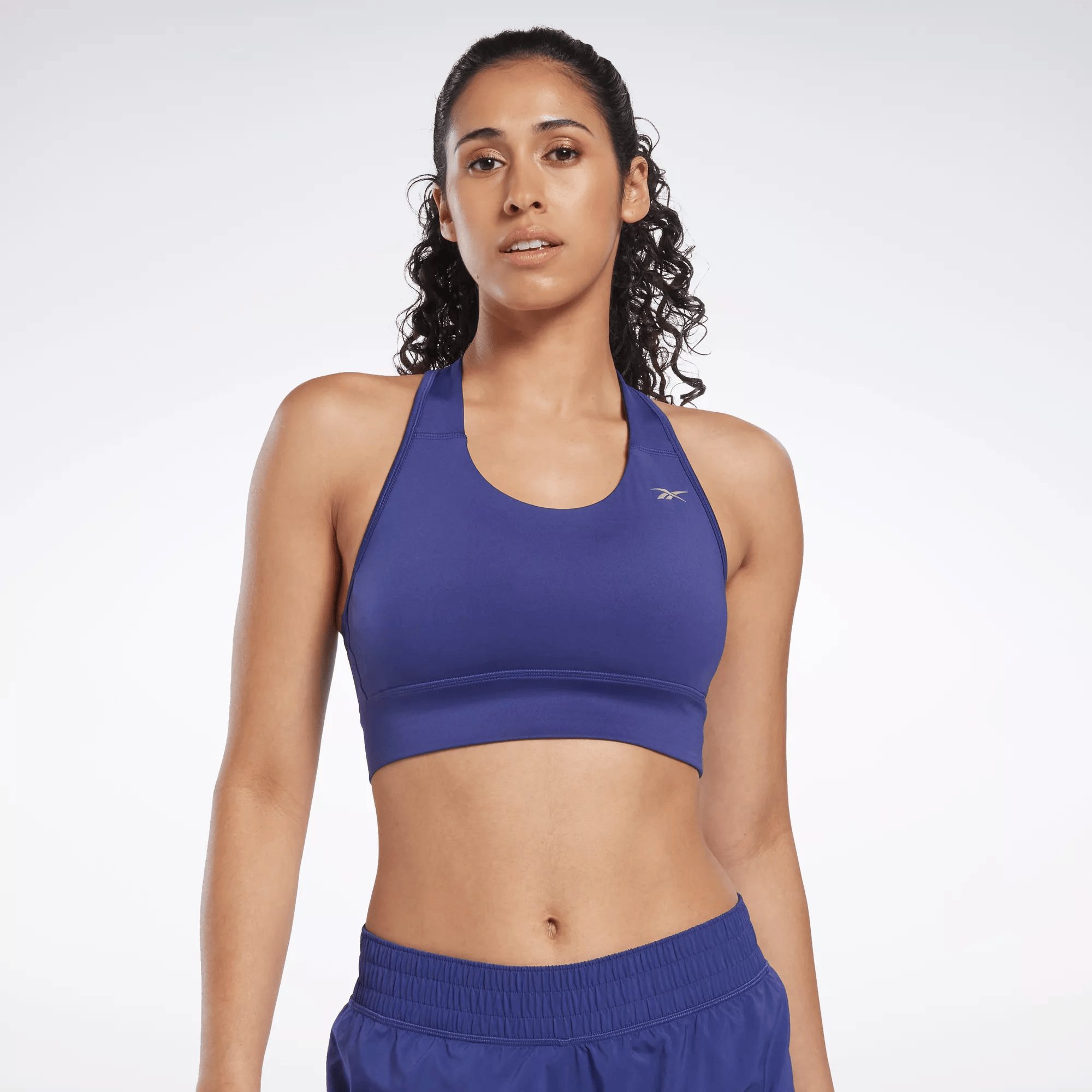 Reebok Running Essentials High-impact Bra In Purple | ModeSens