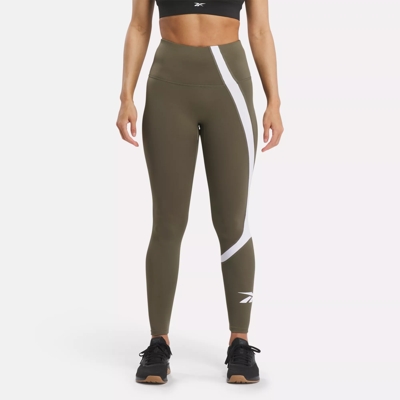 Reebok Workout Ready Logo - Preto - Leggings Ginásio Mulher