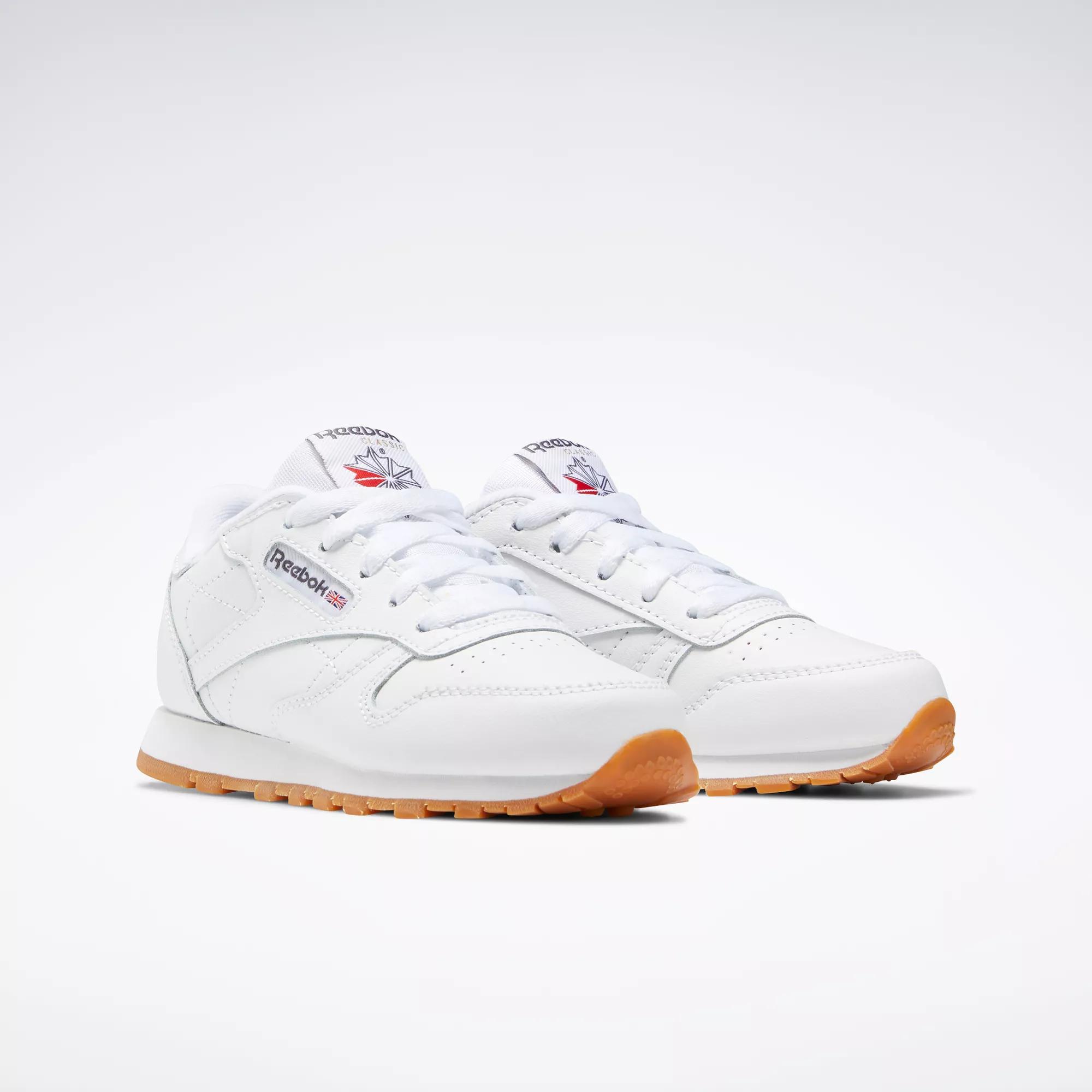 Classic Leather Shoes Preschool White Reebok