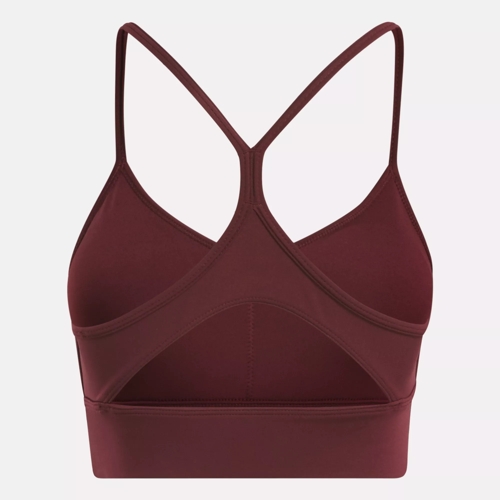 Reebok Workout Ready Low Impact Sports Bralette, Maroon, XL : :  Clothing, Shoes & Accessories