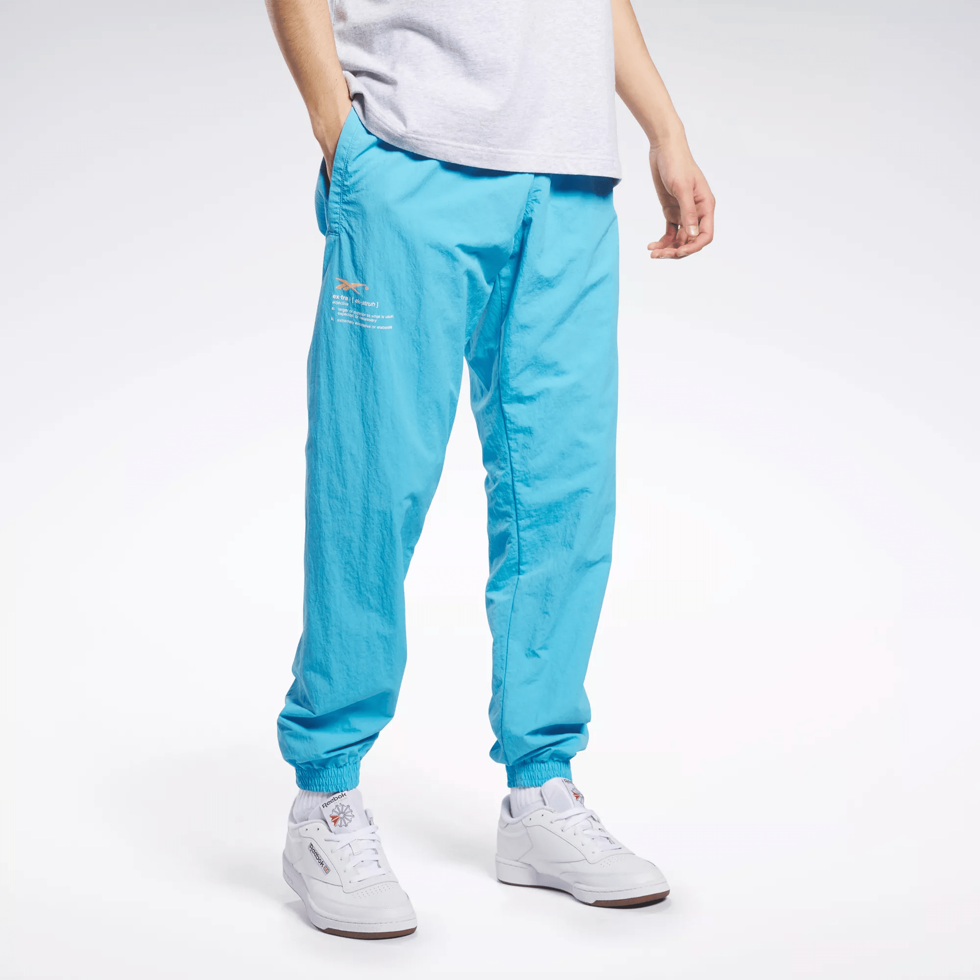 Reebok Most Extra Track Pants In Turquoise