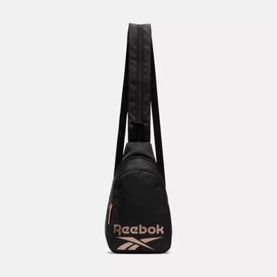 Clara Cross Body Bag Black Rose Gold Reebok