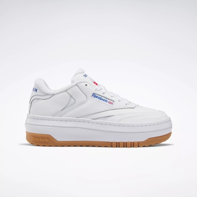 Club C Extra Shoes - Ftwr White / Ftwr White / Vector Blue | Reebok