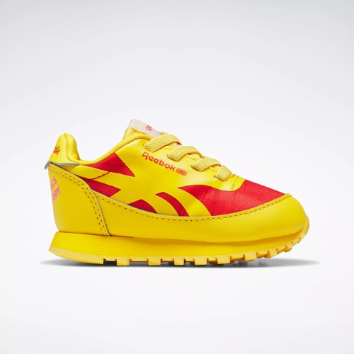 The Animals Observatory Leather Shoes - Toddler - Always Yellow Always Yellow / Racer Red | Reebok