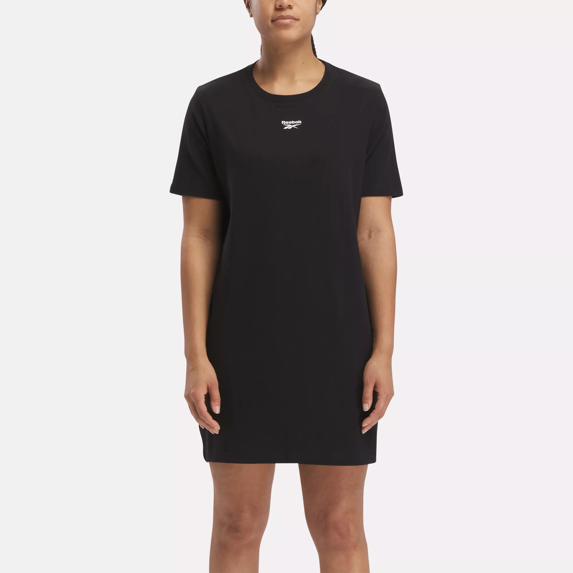 Reebok Identity T-shirt Dress In Black