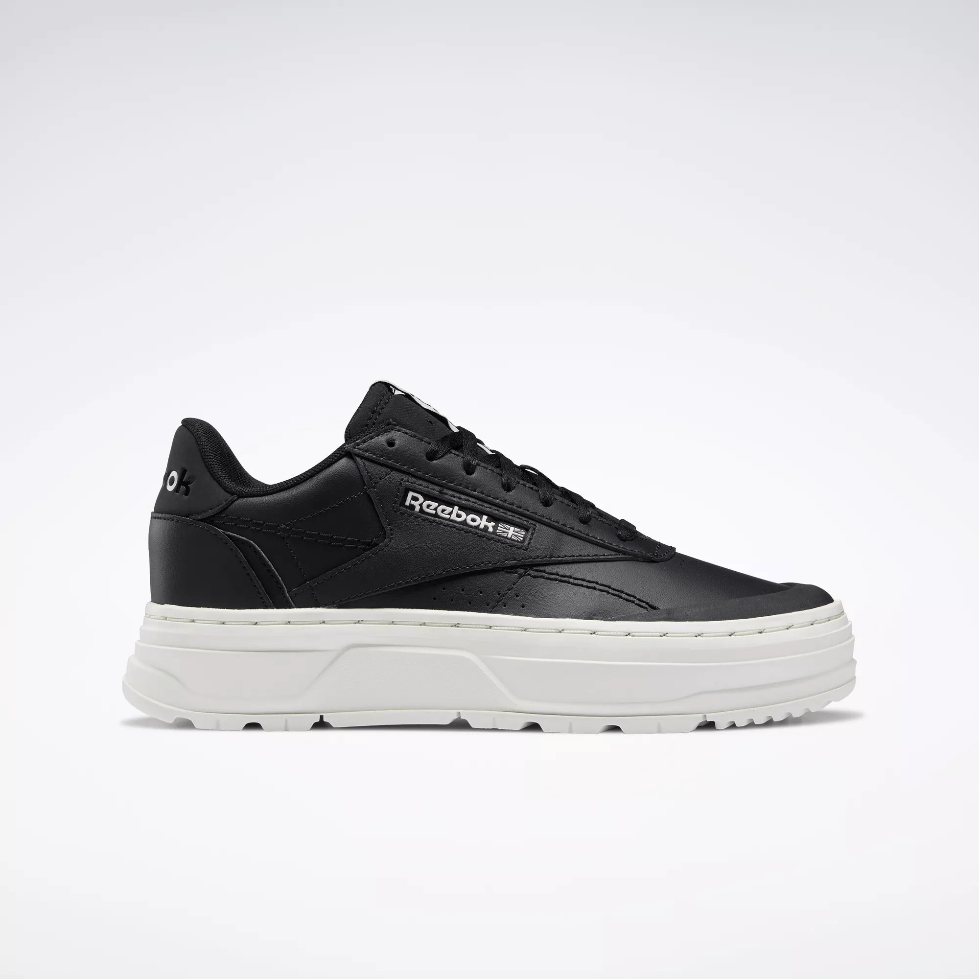 Reebok Club C Double Geo Shoes In Black