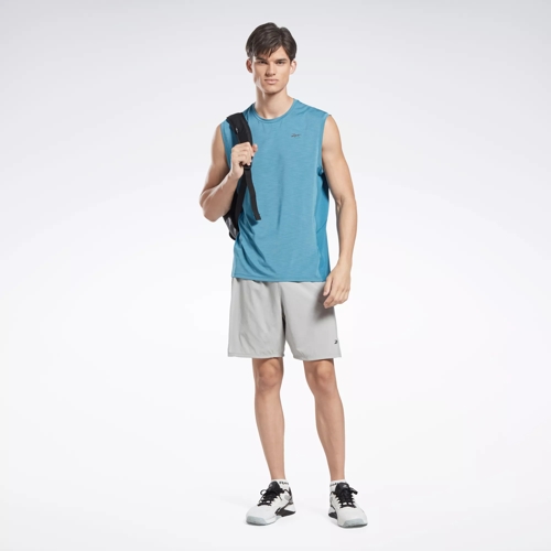 Reebok Training Spacer Shorts In Grey