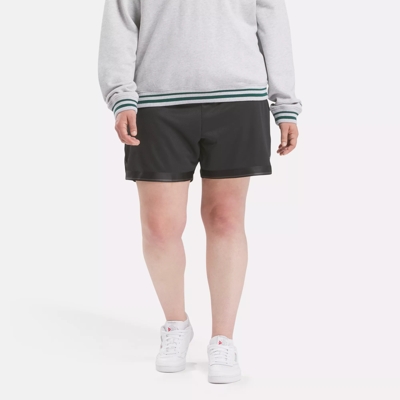 Doubleknit Mesh Shorts (Plus Size)