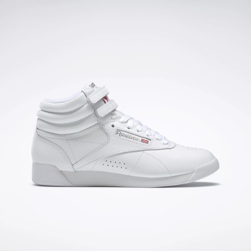grens draadloos vangst Freestyle Hi Women's Shoes - White | Reebok